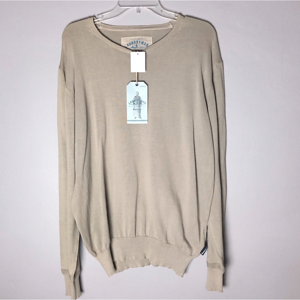 NWT Barbour Laundryman Sweater Sz XL